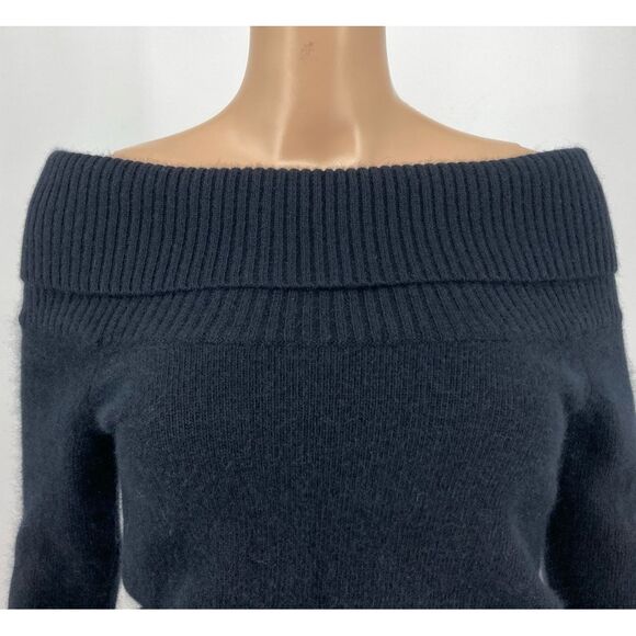 Banana Republic Luxe Blend Off Shoulder Knit Sweater XS - Picture 3 of 8